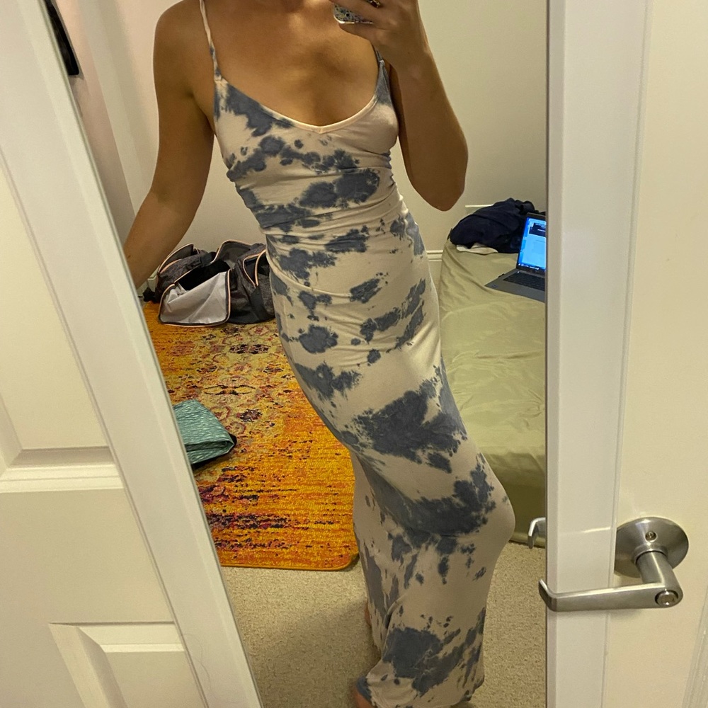 Blue and white maxi! Super comfortable!